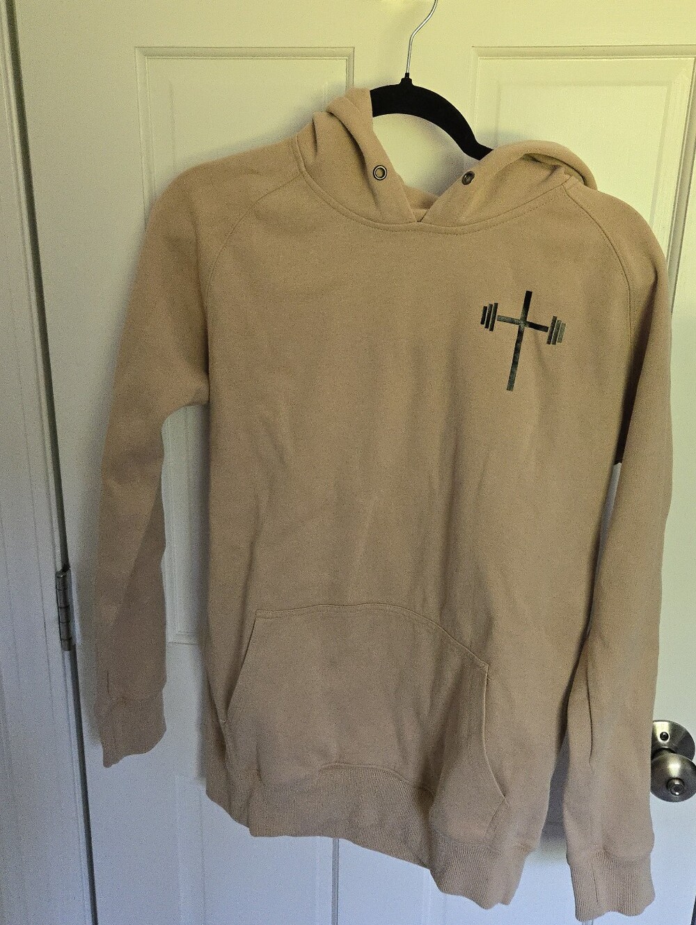 EUC Holstrength Men's Beige Sweatshirt Hoodie Size M